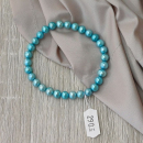 Armband Perlen Ø 7 - 8 mm türkis